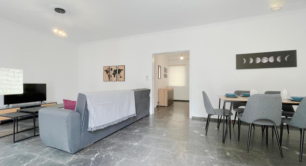 Апартаменты Filis Sunny 80Sqm Apt In Viktoria Афины Экстерьер фото